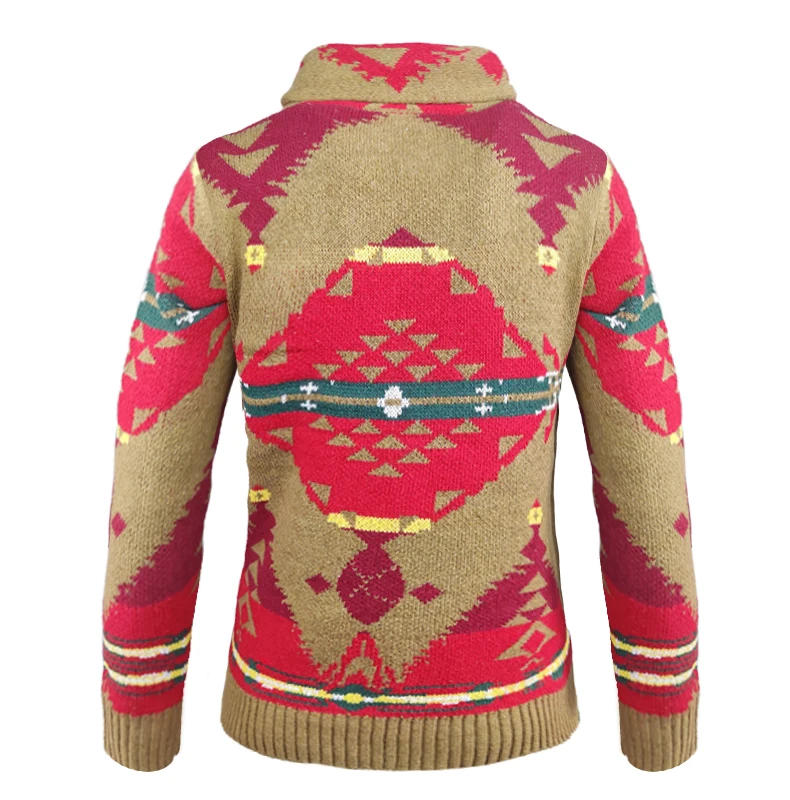 Description Picture 3 of itemNew autumn and winter men's knitwear men's long-sleeved pullover sweater