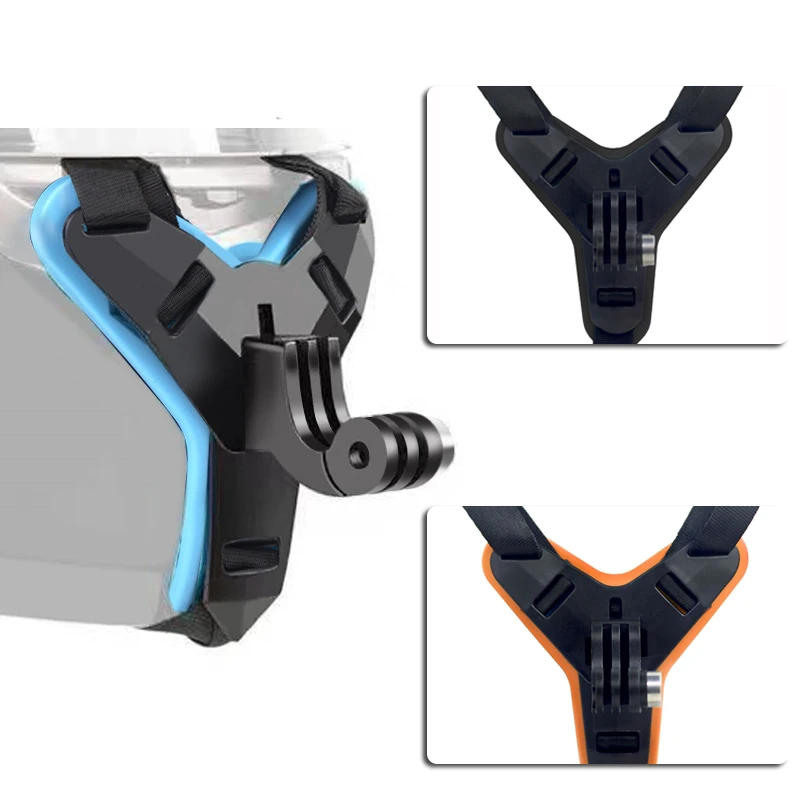 Description Picture 5 of itemMotorcycle Helmet Front Chin Stand Camera Holder for GoPro Hero DJI Osmo Action Insta360 Action Camera Accessorie Helmet Strap