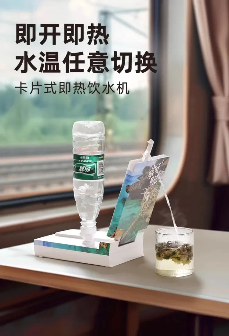 Description Picture 2 of item220V Bennitor Card Instant Hot Water Dispenser Portable Desktop Rapid Heating Electric Kettle Travel Small Mini A