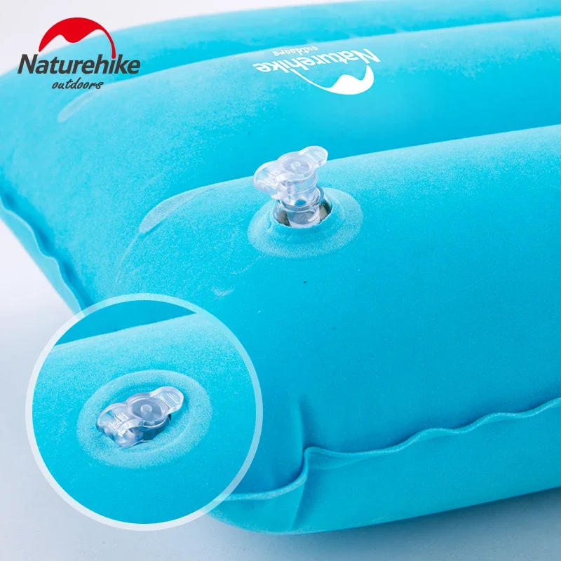 Description Picture 4 of itemNaturehike 2024 New Air Pillow Portable Fold Inflatable Outdoor Travel Sleeping Camping Equipment Comfort Ultralight Pillows