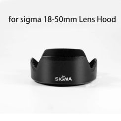 55mm Reverse petal flower Lens Hood cover for sigma 18-50mm F2.8 DC DN camera lens 18-50 2.8 DC DN