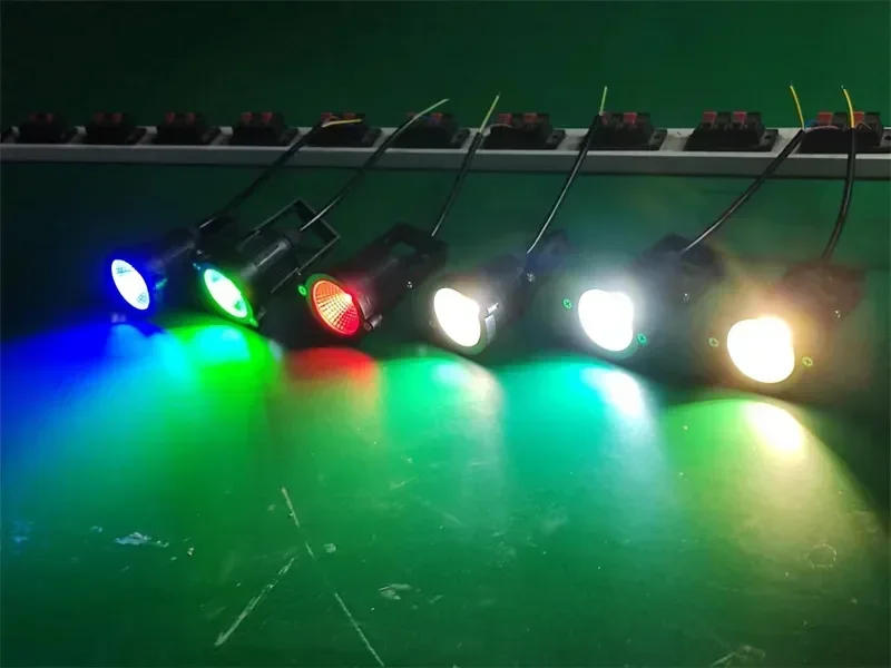 Description Picture 2 of item6-16PCS Outdoor LED Garden Lawn Light 5W Landscape Lamp Spike Waterproof DC12V Path Bulb Warm White Green Spot Lights 220V 110V