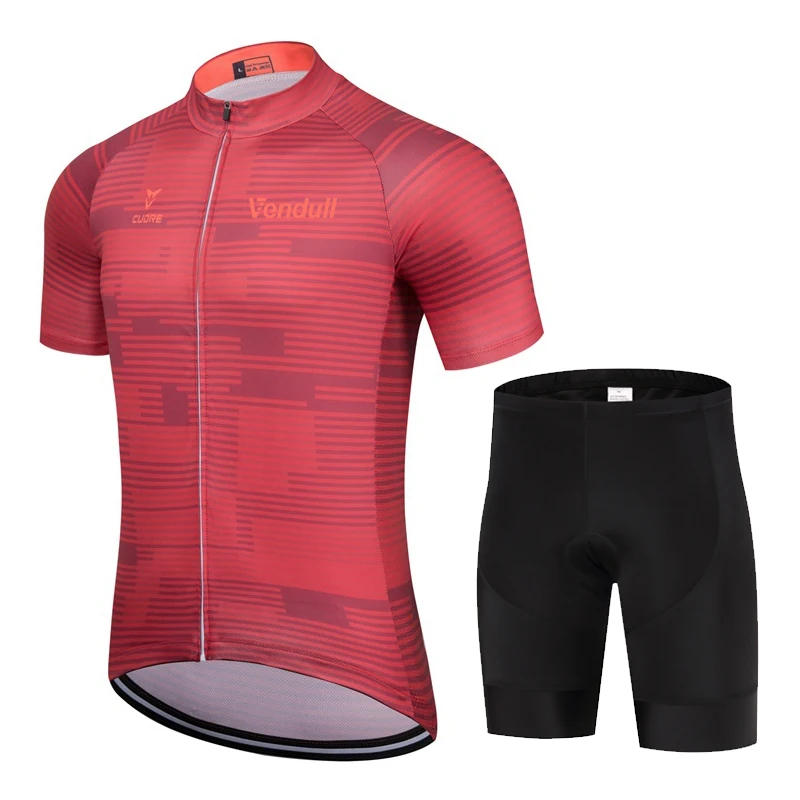 Description Picture 6 of item2025 Cycling Clothing Summer Men VENDULL New Short Sleeve Shirt Jersey Set Road Bike Short Clothes Bicycle Cycling Jersey Set