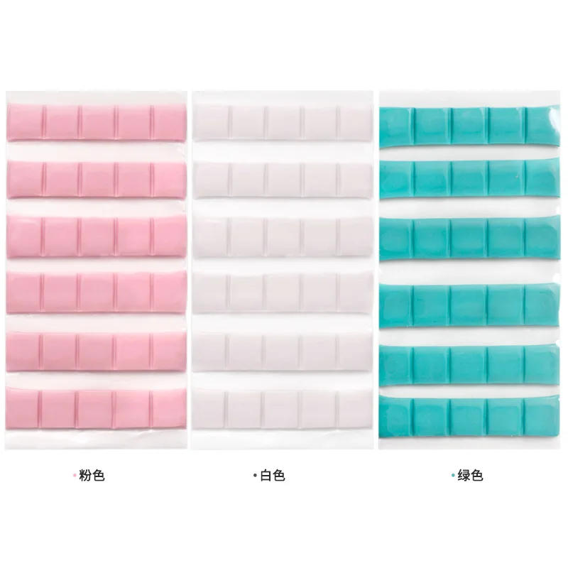 Description Picture 3 of item1 Pack Nail Adhesive Glue Clay Stick For Nails Tips Holder Stand Display Manicure False Nails Clay Nail Art Practice Tool