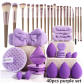 40pcs purple