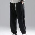 2024 New Men's Jogger Sweatpants Fashion Drawstring Streetwear Casual Baggy Trousers Male Cotton Loose Harem Pant Plus Size 8XL