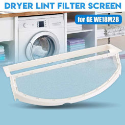 2pc Dryer Lint Filter Screen Replacement Clothes Dryer Part Dryer Accessories for General Electric WE18M28 PS11767017 WE18X25100