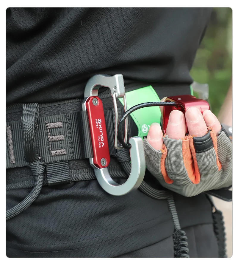 Description Picture 5 of itemXinda Rock Climbing Equipment Quickdraw Carabiner Harness Accessories Fast Hanging Tool Rack High-altitude Work Rescue