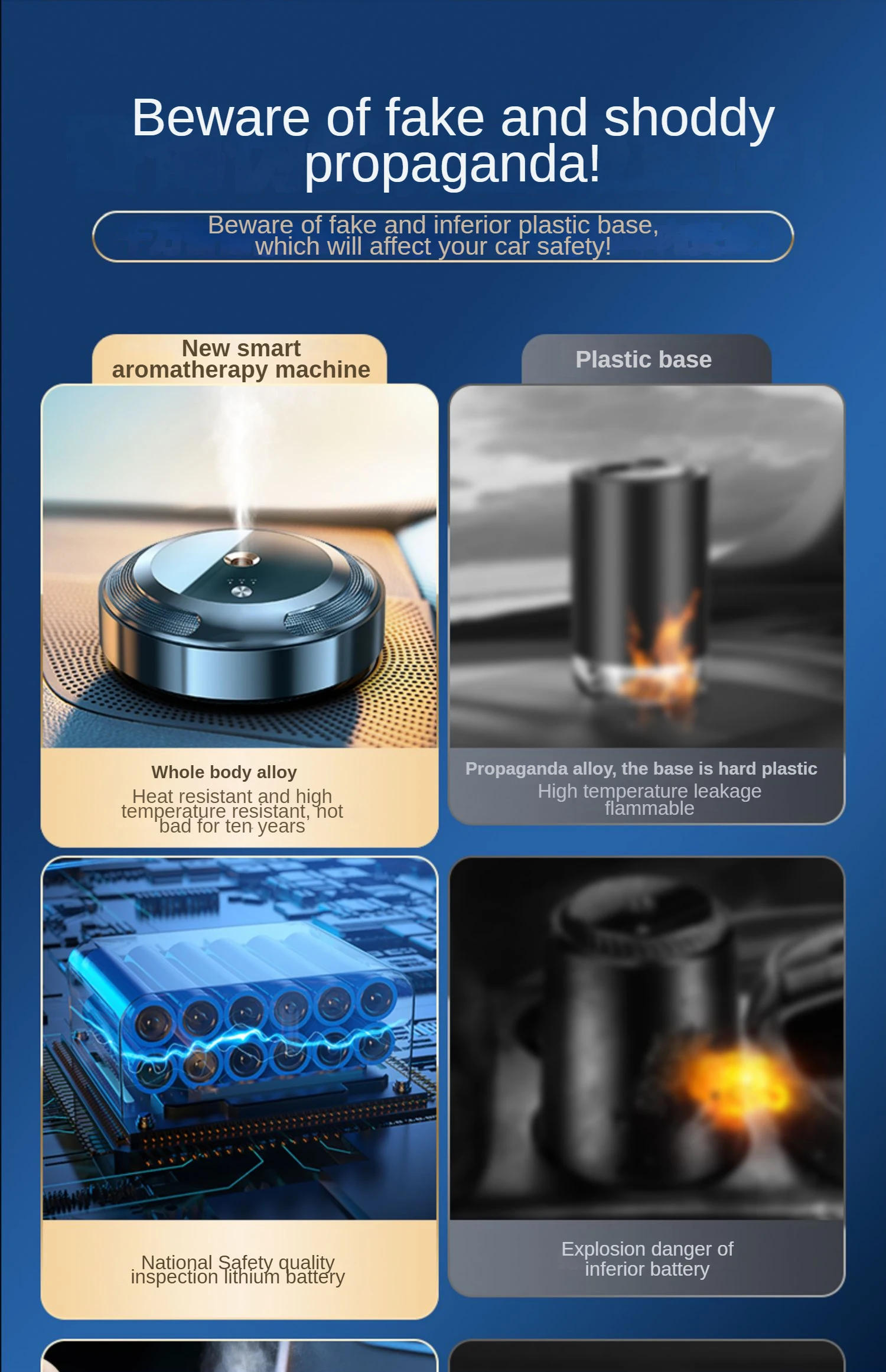 Description Picture 2 of itemCar Air Freshener Smart Car Aroma Diffuser Car Air Purifier Fragrance For Cars Intelligent Aromatherapy Instrument