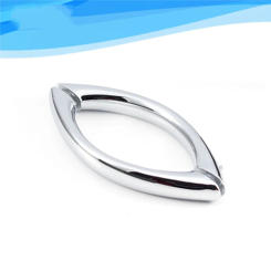 Shower room toilet push pull glass door push handle plastic 165mm168mm bilateral handle(LQ42)