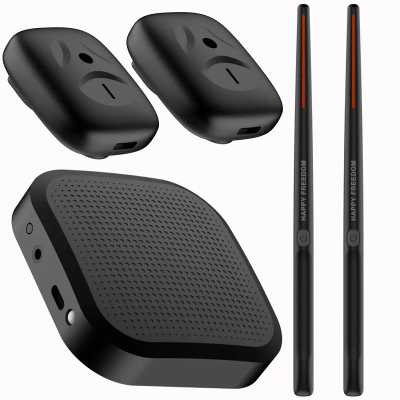 Description Picture 6 of itemElectric Virtual Air Drum Set With Drumstick Pedal Somatosensory Virtual Reality Smart Wireless Electric Drum Musical Instrument