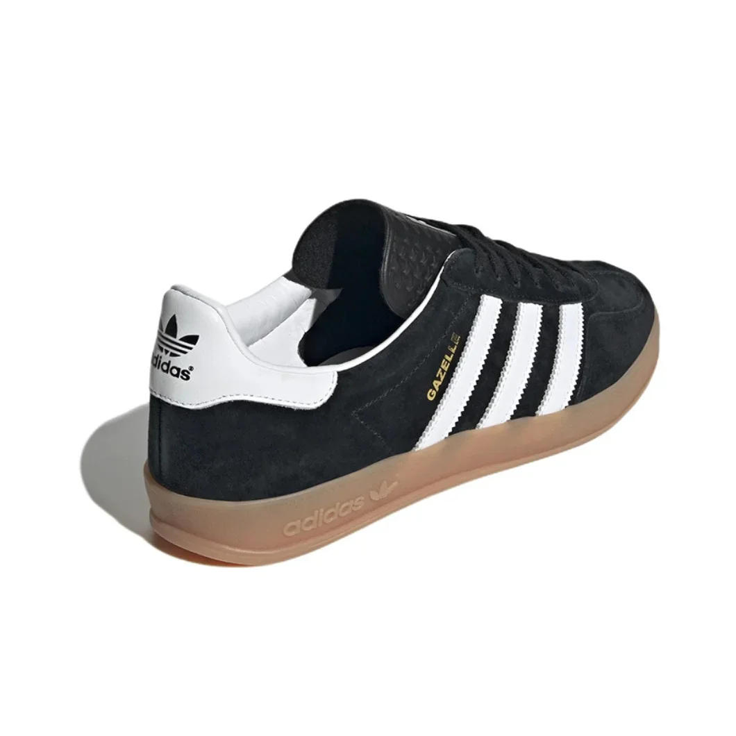 Description Picture 6 of itemIconic Brand New GAZELLE INDOOR Low Men and Women Athletic Board Shoes Classic Retro Sneakers Lightweight fashion sneakers Cement Gray