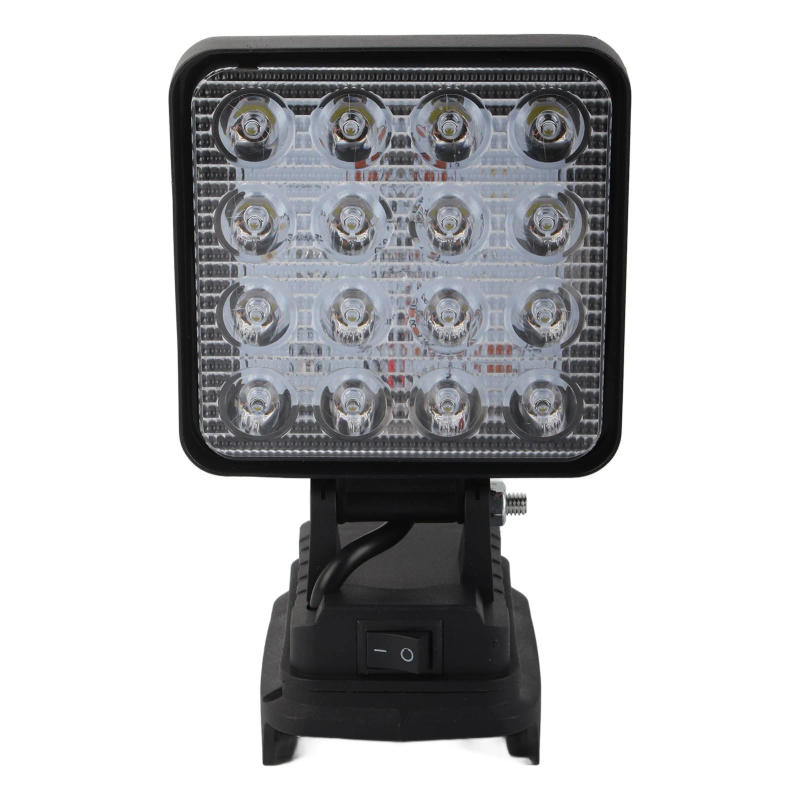 Description Picture 5 of itemLED Work Spotlight 8W 16 Lamp Beads 25V Working Voltage ABS LED Work Light 18V Lithium Battery Powered for Outdoor Camping