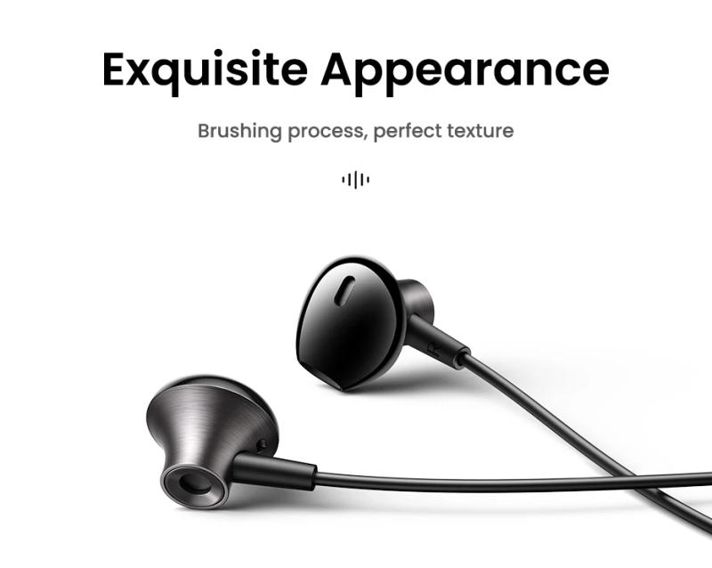 Description Picture 4 of itemUGREEN Semi-open 3.5mm USB Type C Wired Earbuds with Microphone, Wired Earphones Headphones HiFi Stereo,For Most with 3.5mm Jack