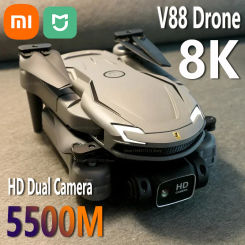Xiaomi Mijia V88 Drone 8K Professional HD Dual Camera 5G GPS Obstacle Avoidance Photography Optical Flow Foldable Toy UAV New