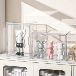 Blind Box Model Hand-made Display Box Ornaments Up To Transparent Storage Box Toy Building Blocks Dust-proof Rack