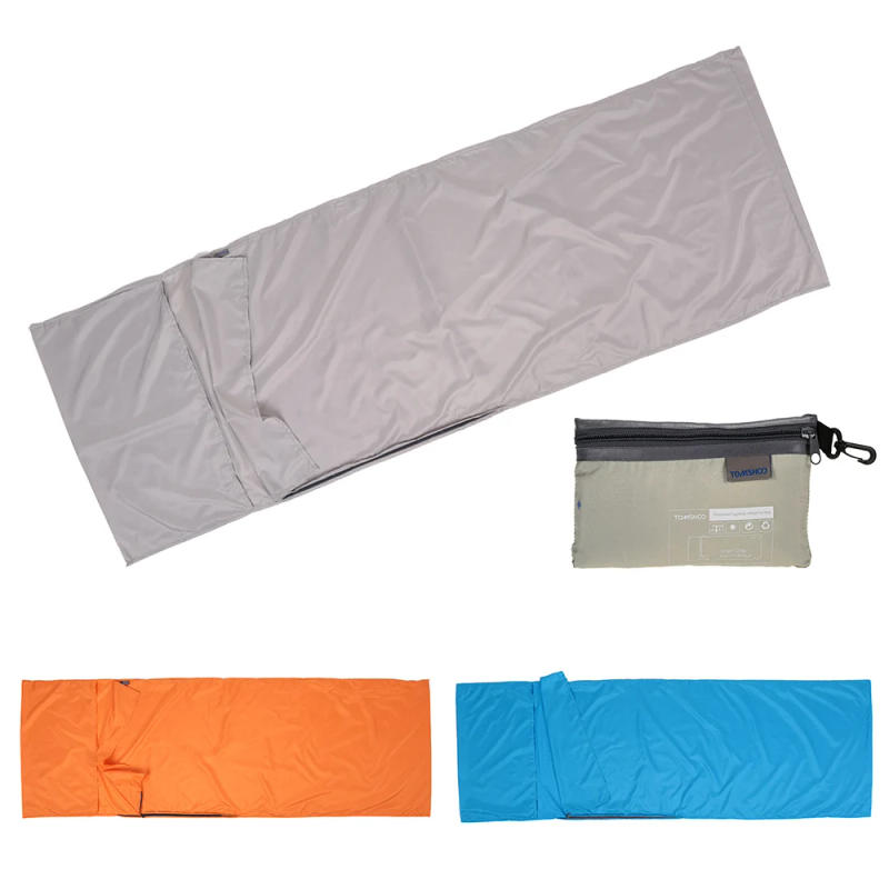 Description Picture 4 of item70*210CM Outdoor Travel Camping Hiking Polyester Pongee Healthy Sleeping Bag Liner with Pillowcase Camping Equipment
