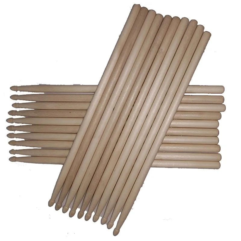 Description Picture 2 of itemProfessional Wooden Drum Sticks For Beginners 5A 7A Oak Wood Drumsticks Set Drum Sticks Percussion Instrument Accessories