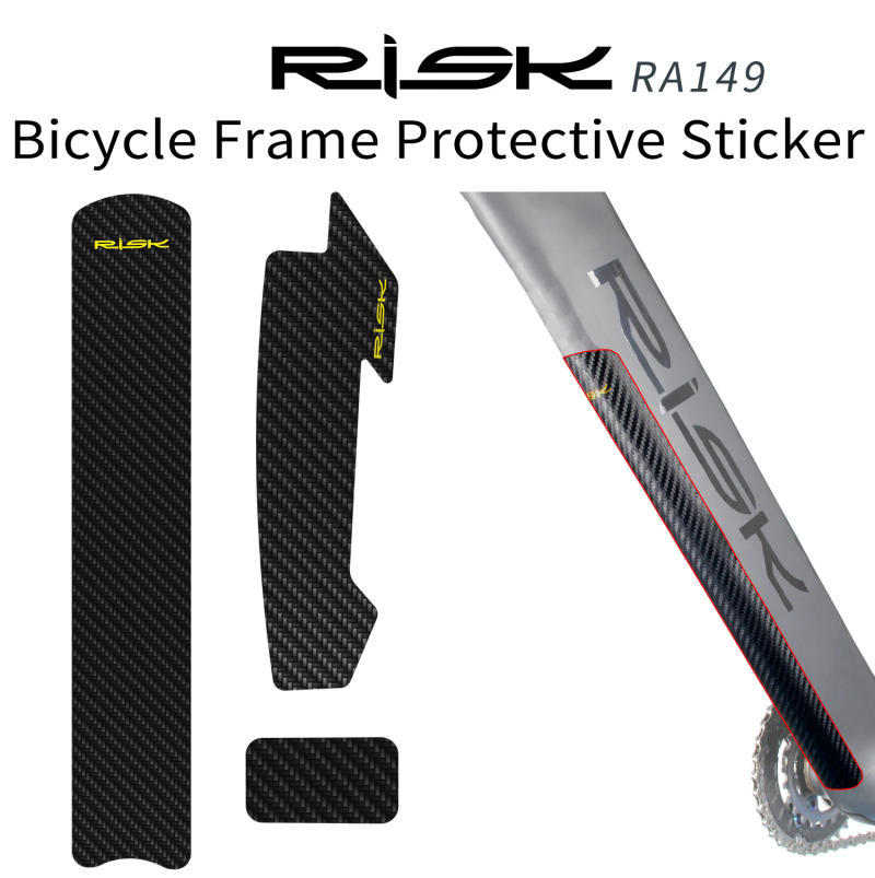 Description Picture 2 of itemRisk Bicycle Stickers Mtb Adhesive Tape Bike Frame Protector Chainstay Carbon Picture Vinyl Current Chain Protection Decals
