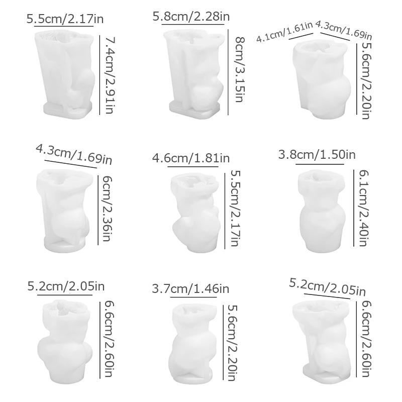 Description Picture 2 of itemCute 3D Cartoon Dogs Candle Silicone Mold DIY Soap Aromatherapy Epoxy Resin Mould Home Craft Decor Baking Cake Tools Supplies