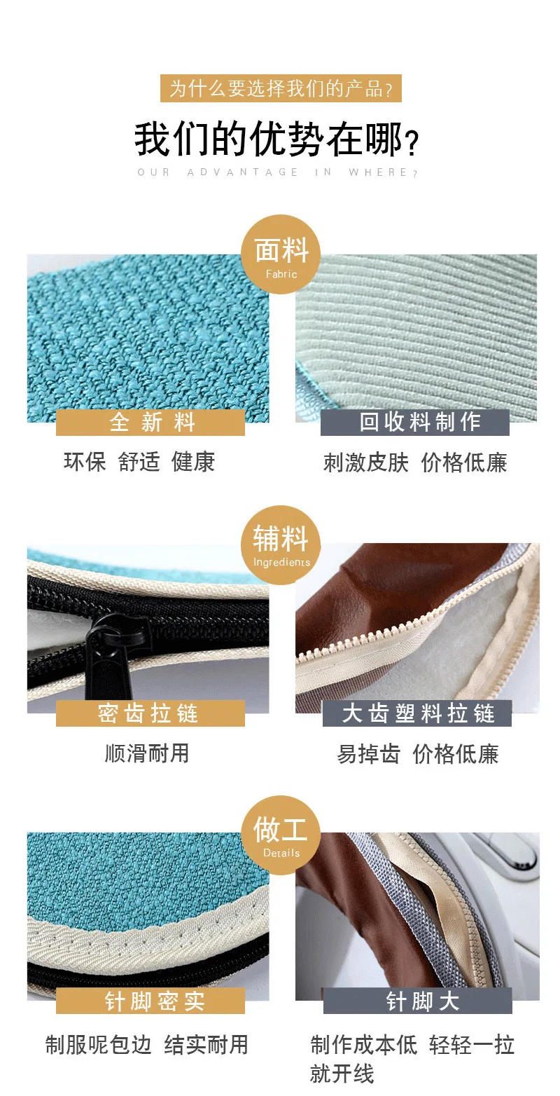 Description Picture 3 of itemWaterproof Square Toilet Seat Cover, Zippered, Plush Seat Cover Models, Universal Model Toilet Ring, 43x37cm