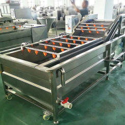 Portable Fruit Vegetable Washing Machine High Pressure Mango Dates Air Bubble Washer Vegetable Ultrasonic Vegetable Washer
