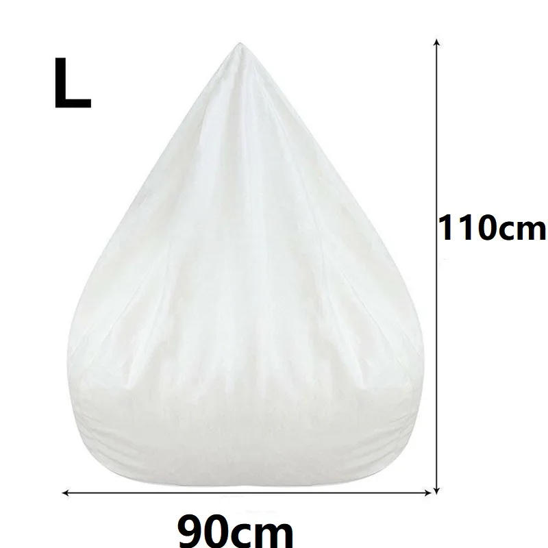 Description Picture 4 of itemLarge Lazy Sofas Covers Bean Bag Inner Lining Without Filling Bedroom Living Room Sofa Chair Furinture Pouf Puff Couch Tatami
