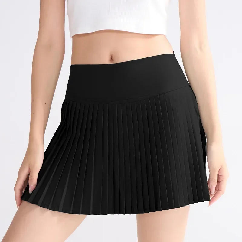 Description Picture 3 of itemTennis Sportswear Pleated Fitness Badminton Skirt Light-proof Yoga Skirt Quick-drying Wind Yoga Skirt Fitness ClothingSportswear