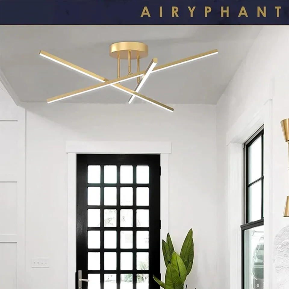 Description Picture 6 of itemCeiling Lamp Nordic Modern LED Lamps Living Room Dining Room Bedroom Lights Ceiling Chandelier Pendant Lights Room Decoration