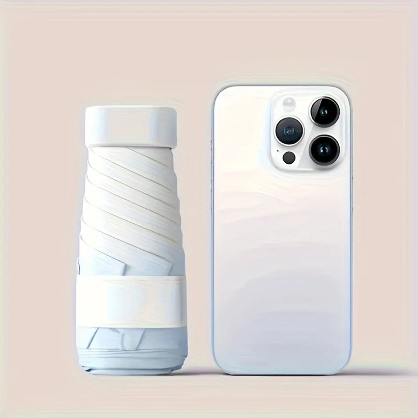 Description Picture 3 of itemThe New Style Gradient Small Fresh Umbrella, Super Sun Protection, Super Light, Can Be Carried Anywhere