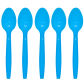 10Pcs Spoon Blue