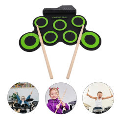 Portable Drum Kit Children’s Electric USB Jazz Electronic Puzzle Baby