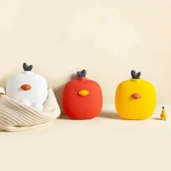 Mini Silicone Hot Water Bottle Water Injection Small Female Student Warm Belly Cute Portable Portable Warm Baby Warm Water Bag