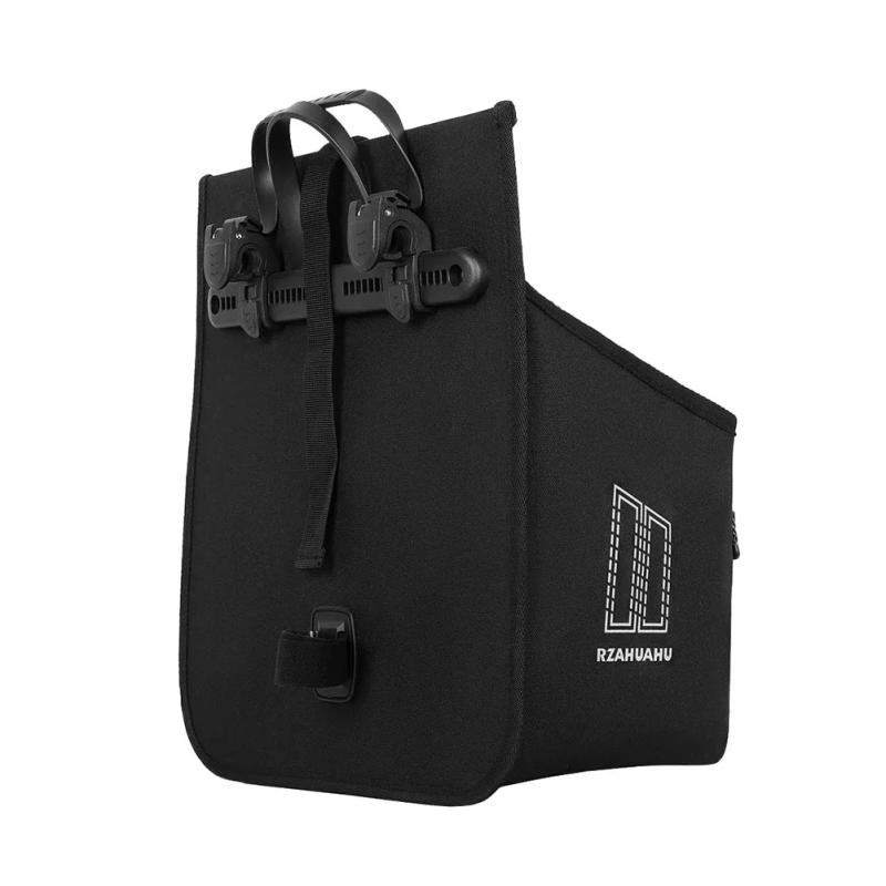 Description Picture 6 of itemBicycle Bag for Pannier Rack with Adjustable Cord Pannier Rack Bag Waterproof Carry Bag Large Capacity for MTB Road Bike