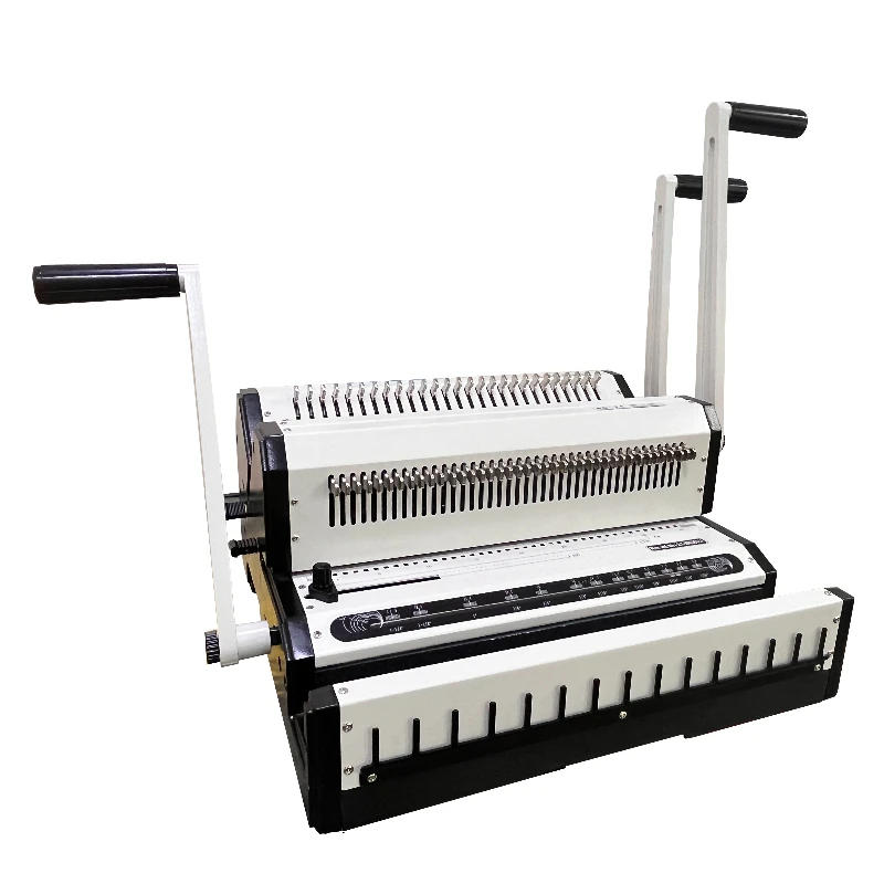 Description Picture 6 of item30Time/Min Binding Machine 2:1/3:1 Holes Maximum Punching Capacity 25 Sheets for Office Binding