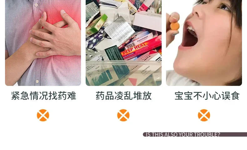 Description Picture 5 of itemMedicine Box Drawer Home Light Luxury Transparent Acrylic Multi layered Stackable Dust Proof Large Capacity Desktop Storage Box