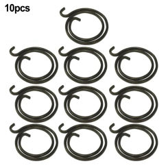 10pcs Matt Black Spring For Door Knob Handle Lever Latch Internal Coil Repair Home Door Replacement Return Torsion Springs