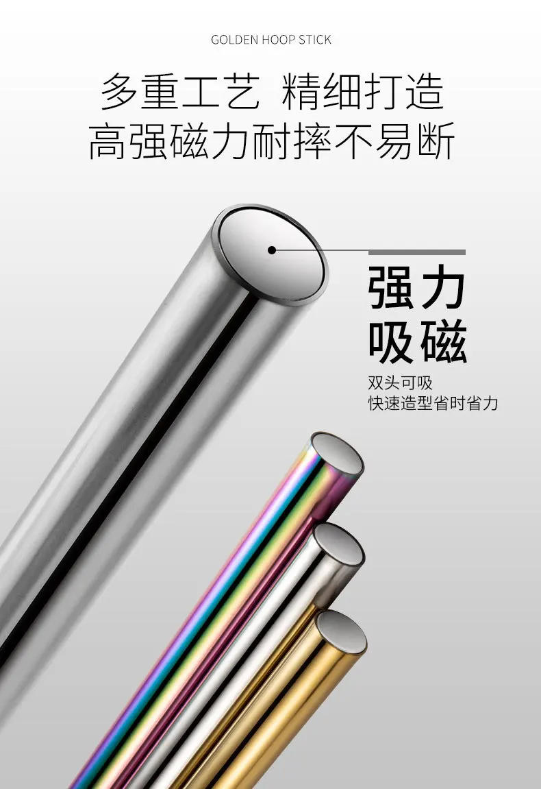 Description Picture 5 of itemManicure Design Tool Cat Eye Nail Magnetic Stick Cylindrical Magnet for Cat Eye UV Gel Polish Snowlight Glitter Effect Tools