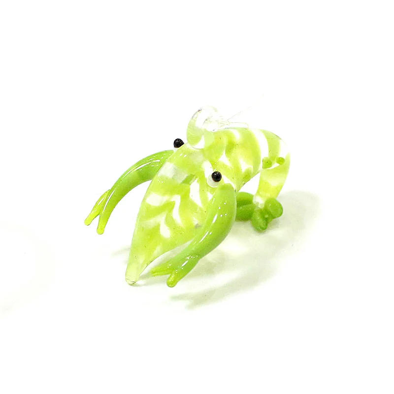 Description Picture 6 of itemFloating Glass Bubble Ball With Cute Lobster Mini Figurines Pendant Aquarium Fish Tank Decor Supplies Tiny Sea Animals Ornaments