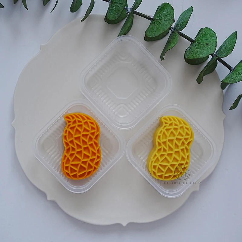 Description Picture 5 of item50g Peanut Shape Mooncake Mould Mid-Autumn Festival DIY Hand Pressure Chocolate Mold Food Grade Dessert Cake Decoration Tools
