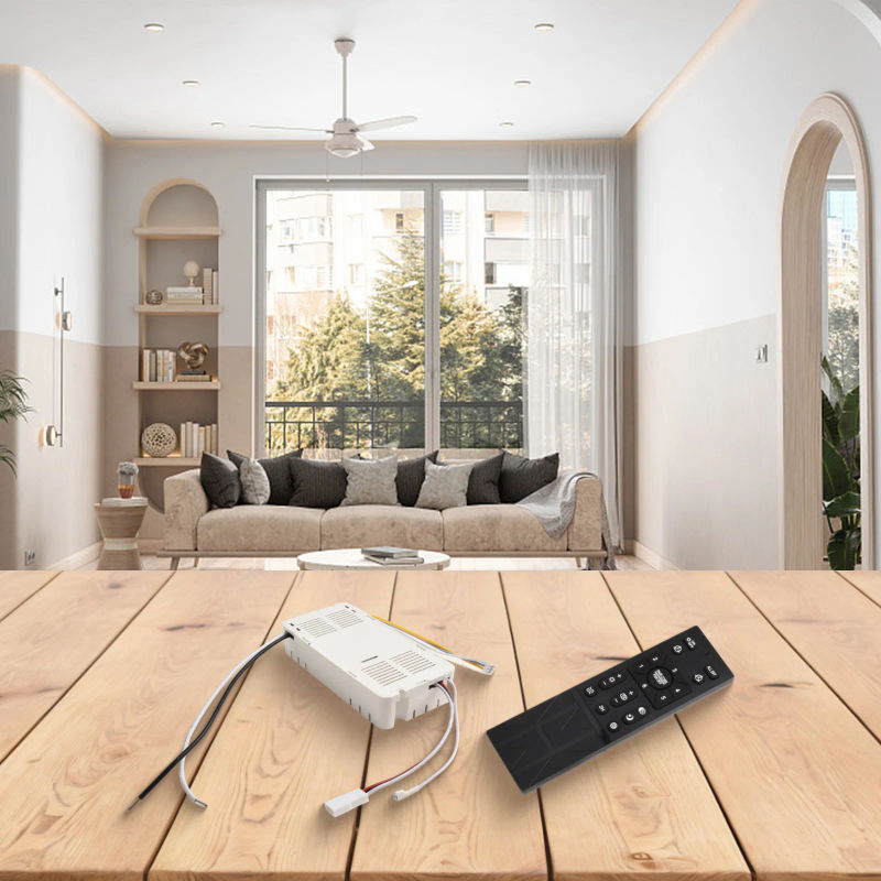 Description Picture 6 of itemCeiling Fan Accessories Ceiling Fan Remote Variable Frequency Control 6 Speed Settings AC 110V-265V Battery Monitoring