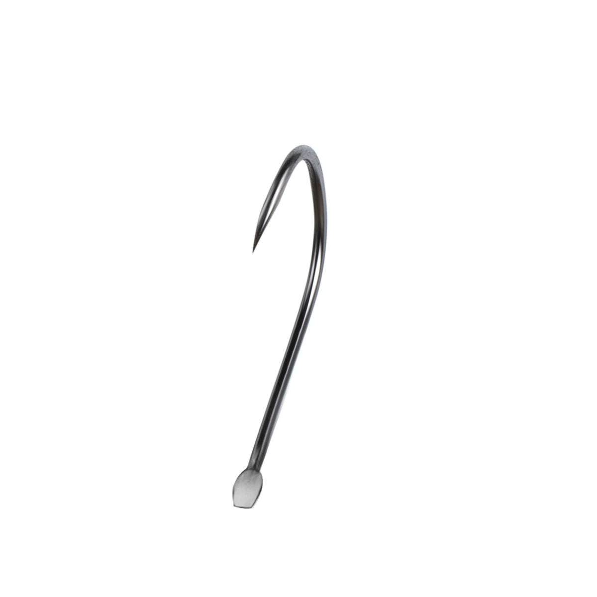 Description Picture 4 of item50pcs/bag Barbed hooks Sea fishing/warehouse fishing High carbon steel hooks 7 models Sharp fishing tools