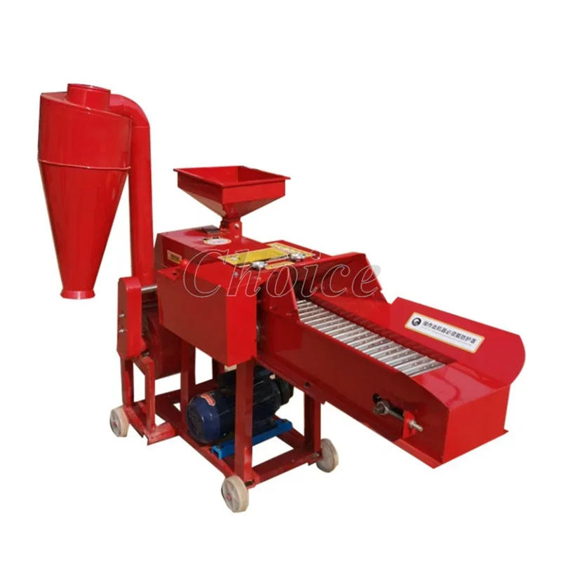 Description Picture 4 of itemElectric Grass Shredder Forage Grass Chopper Farm Hay Chaff Cutter Straw Livestock Feed Making Machine