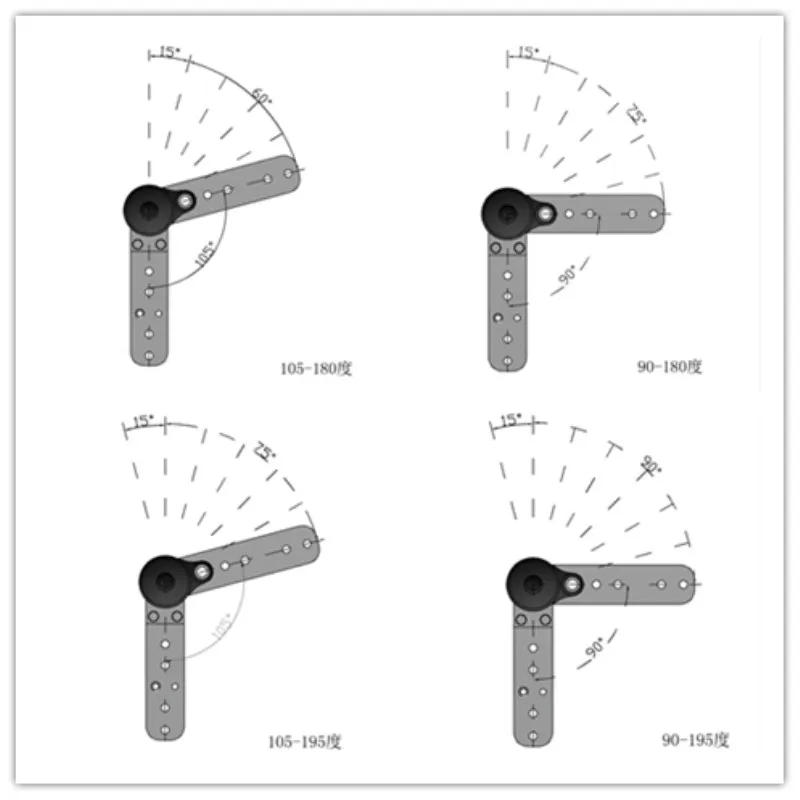Description Picture 2 of item1Pair(2pcs)/Lot Furniture Adjustable Angle Adjuster Mechanism Hinge Hardware Sofa Headrest Hinge Bed Bedding Ratchet