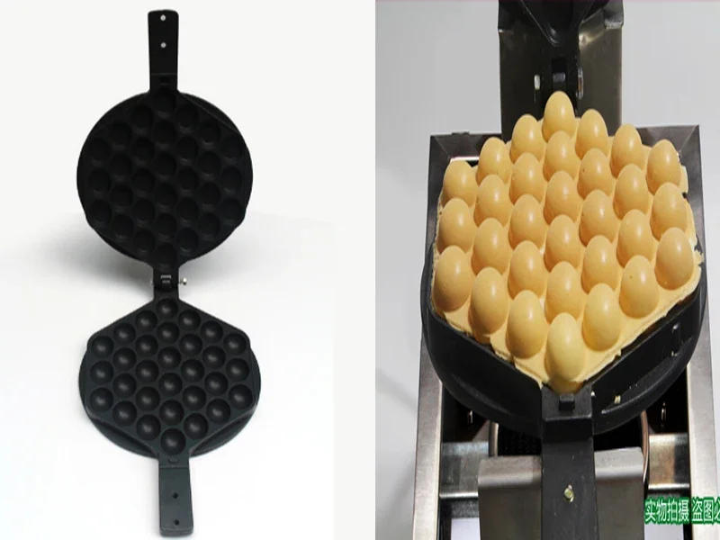 Description Picture 2 of itemCommercial Electric Gas Egg Bubble Waffle Making Machine Egg Cake Waffle QQ Egg Cake Machine Discus Oven Waffle Makers