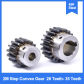 14mm (keyway 5mm)