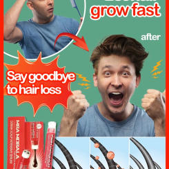 2023 Biotin Fast Hair Growth Oil Hair Regrowth Serum Hair Thinning Treatment Hair Growth Liquid Anti-Hair Loss for Women Men