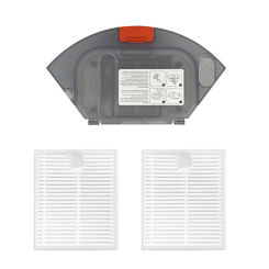 2 In 1 Water Tank Dust Box For Xiaomi Mijia E10 E12 B112 Robot Vacuum Cleaner Spare Parts Hepa Filter Accessories