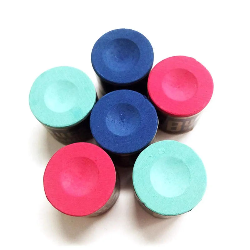 Description Picture 4 of item2PCS/Set No-slip Billiard Chalks Pool Cue Stick Chalk Snooker Easy Powder Billiard Chalk Pool Accessories Blue Green Red