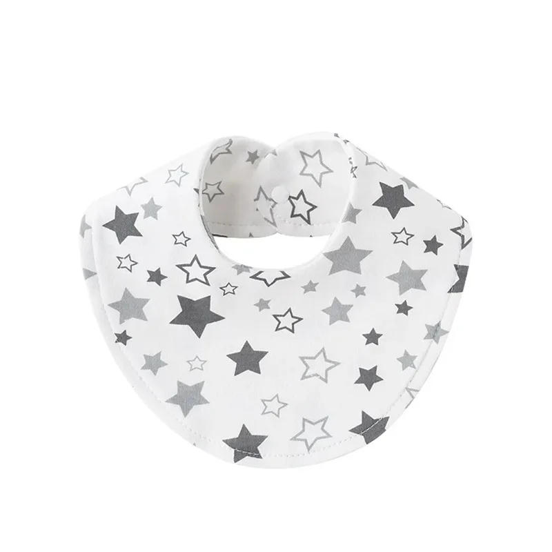 Description Picture 4 of item3Pcs/lot Baby Bibs Girls Boys Burp Cloth Cartoon Print Saliva Towels for Newborn Cotton Infant Bib Absorbent Toddler Accessories